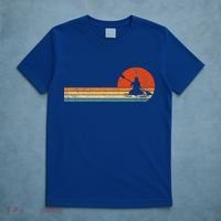 Retro Kayak Kayaking Paddling T-Shirt thumb 5