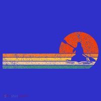 Retro Kayak Kayaking Paddling Coaster thumb 2