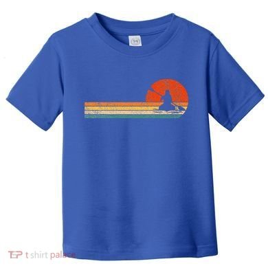 Retro Kayak Kayaking Paddling Toddler T-Shirt