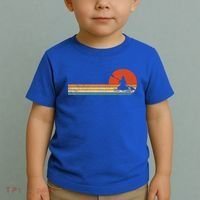 Retro Kayak Kayaking Paddling Toddler T-Shirt thumb 2