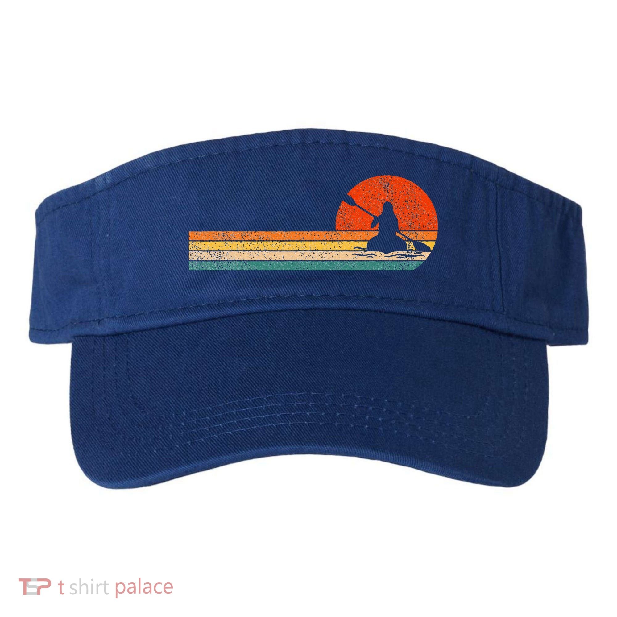 Retro Kayak Kayaking Paddling Visor