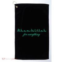 Ramadan Kareem Mubarak Alhamdulillah For Everything Meaningful Gift Golf Towel thumb 0