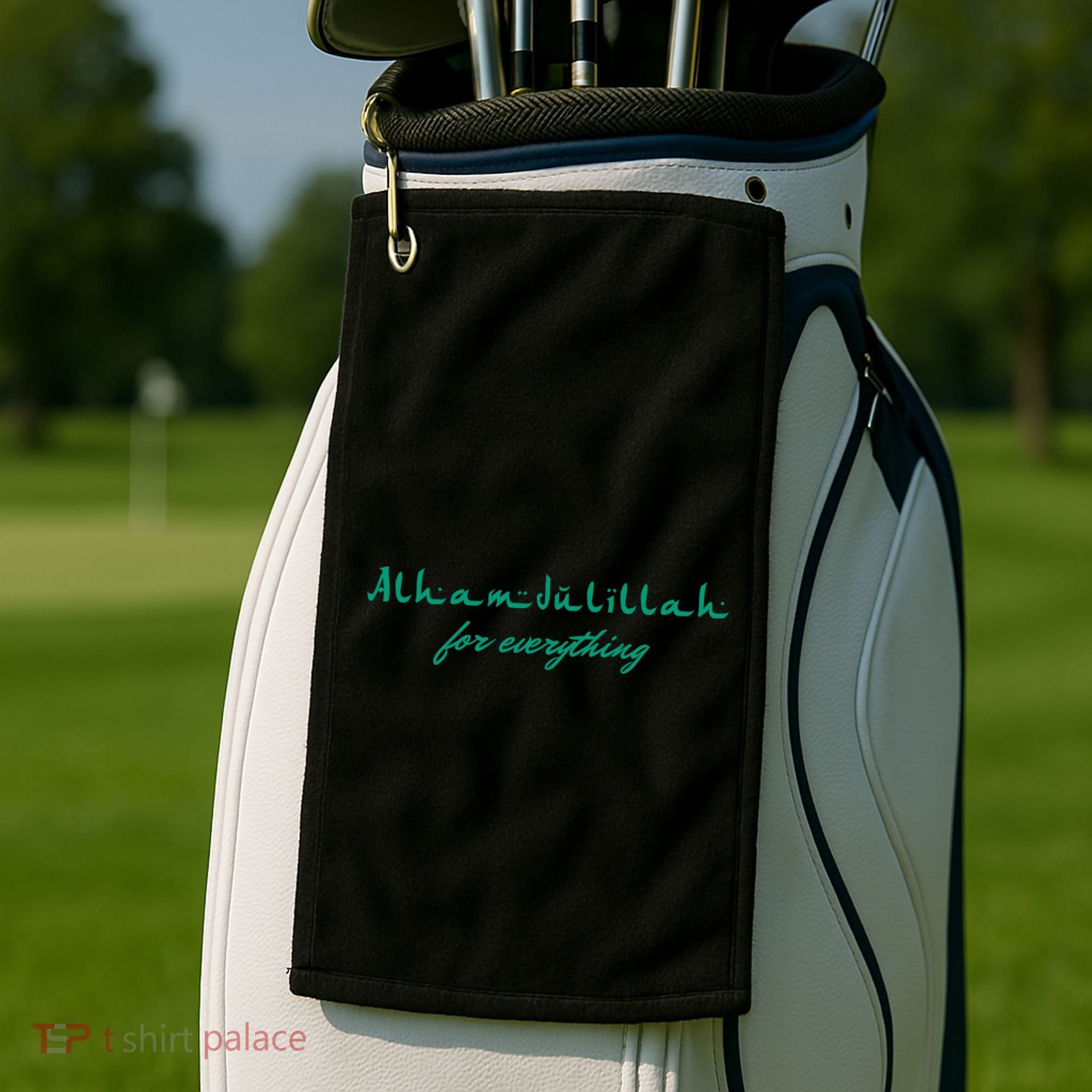 Ramadan Kareem Mubarak Alhamdulillah For Everything Meaningful Gift Golf Towel