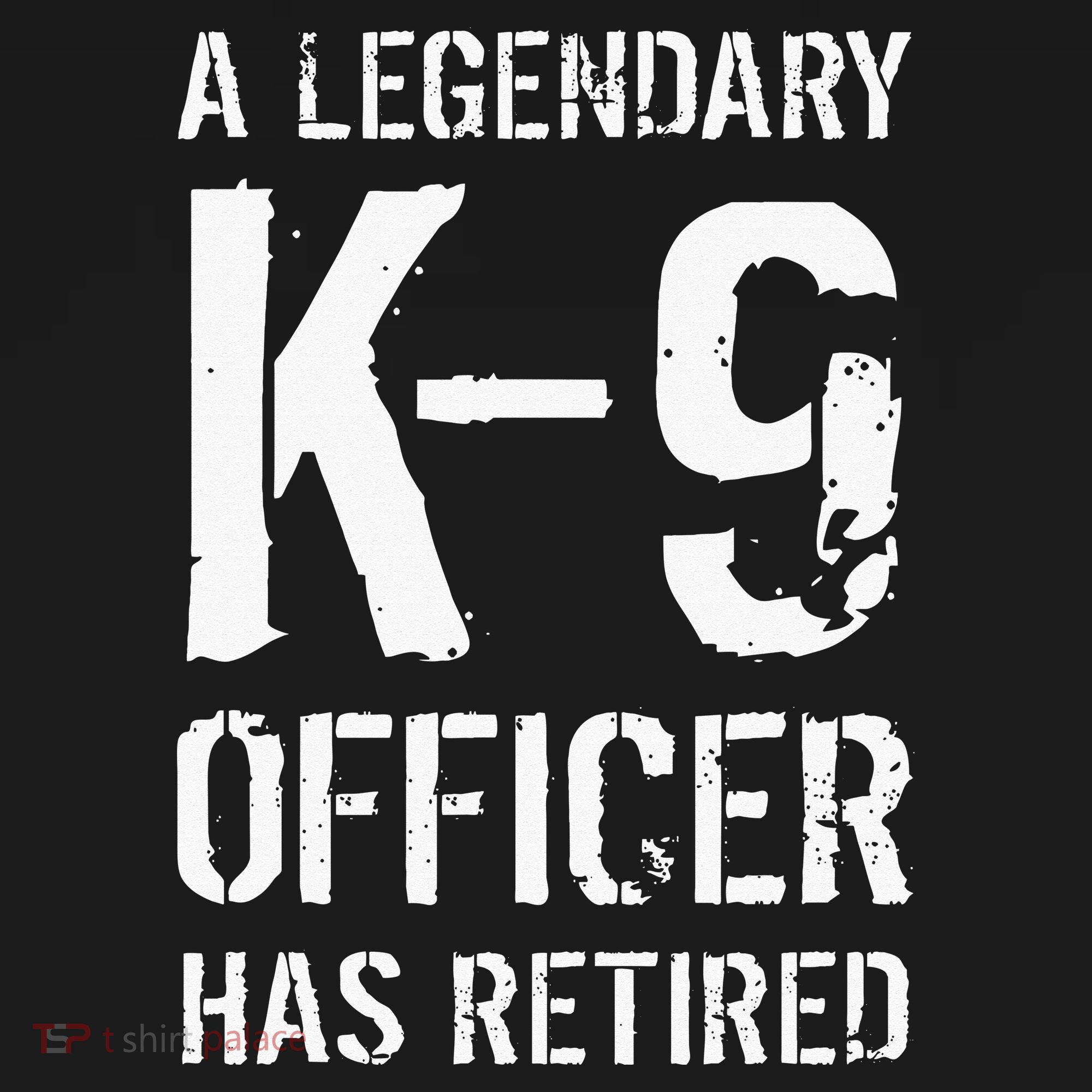 Retired K9 Officer Retirement Gift K9 Police Dog Handler Coaster