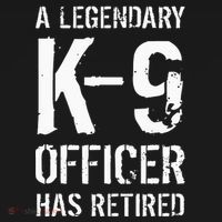 Retired K9 Officer Retirement Gift K9 Police Dog Handler Polo thumb 3