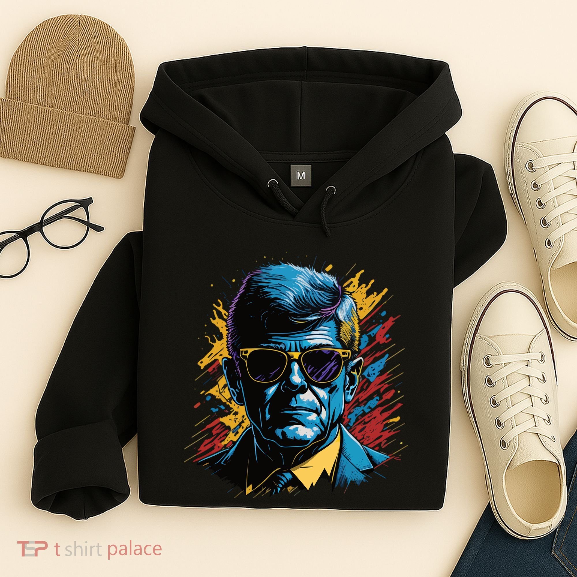 Retro Kennedy Pop 1961 1963 Hoodie