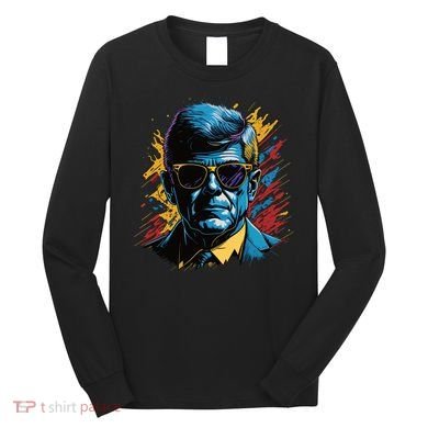 Retro Kennedy Pop 1961 1963 Long Sleeve Shirt