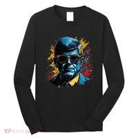 Retro Kennedy Pop 1961 1963 Long Sleeve Shirt thumb 0