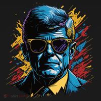 Retro Kennedy Pop 1961 1963 Long Sleeve Shirt thumb 2
