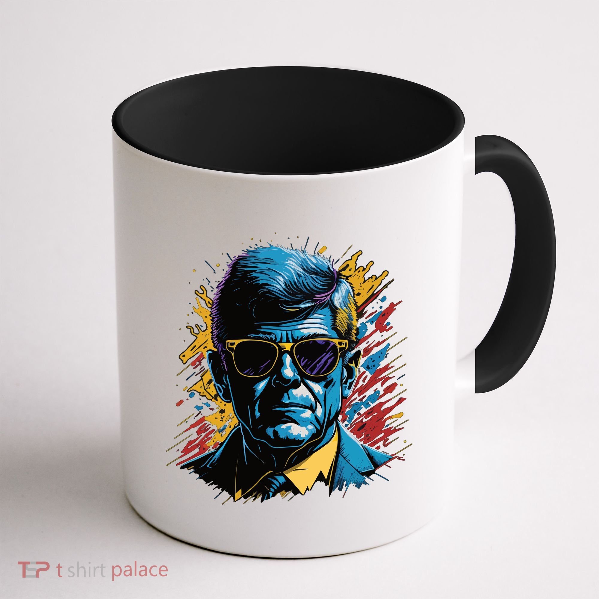 Retro Kennedy Pop 1961 1963 Coffee Mug