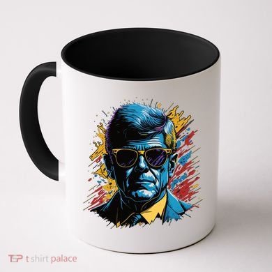 Retro Kennedy Pop 1961 1963 Coffee Mug