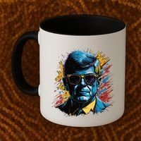 Retro Kennedy Pop 1961 1963 Coffee Mug thumb 2