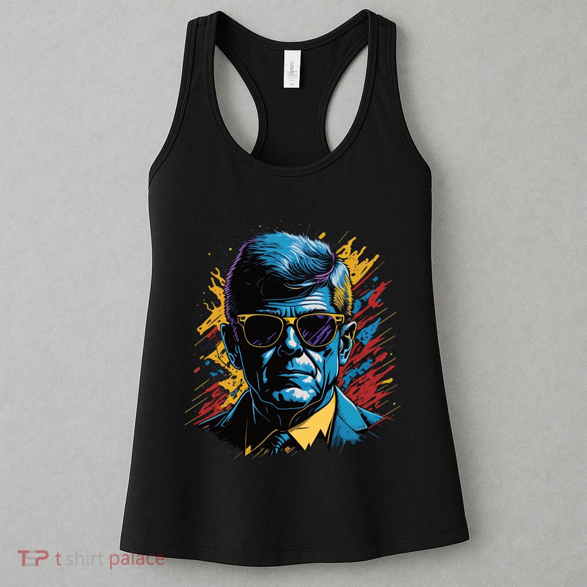 Retro Kennedy Pop 1961 1963 Women's Tank Top