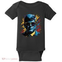 Retro Kennedy Pop 1961 1963 Baby Bodysuit thumb 0