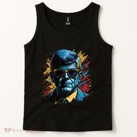 Retro Kennedy Pop 1961 1963 Tank Top thumb 2