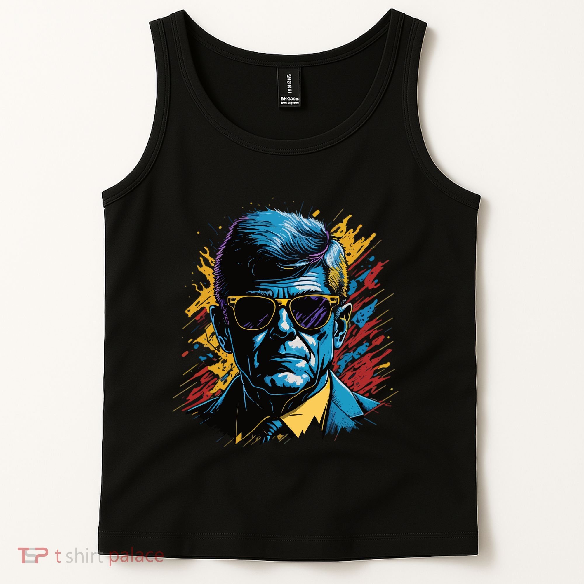 Retro Kennedy Pop 1961 1963 Tank Top
