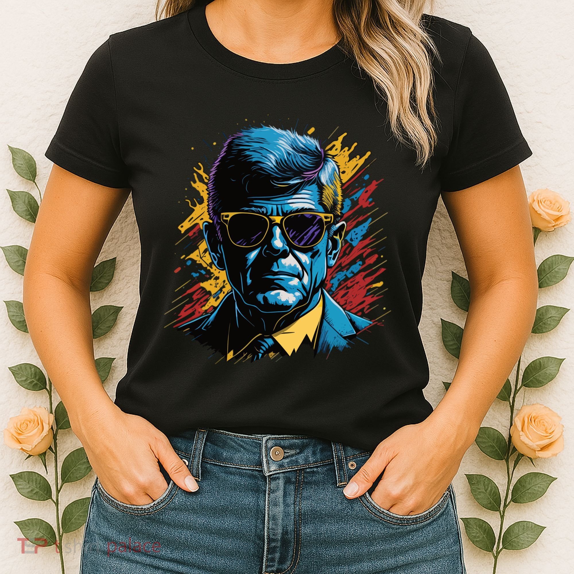 Retro Kennedy Pop 1961 1963 Women's T-Shirt