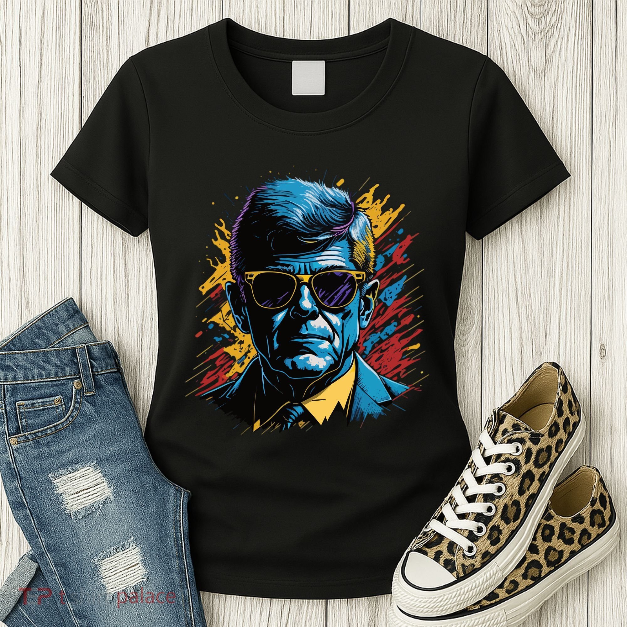 Retro Kennedy Pop 1961 1963 Women's T-Shirt