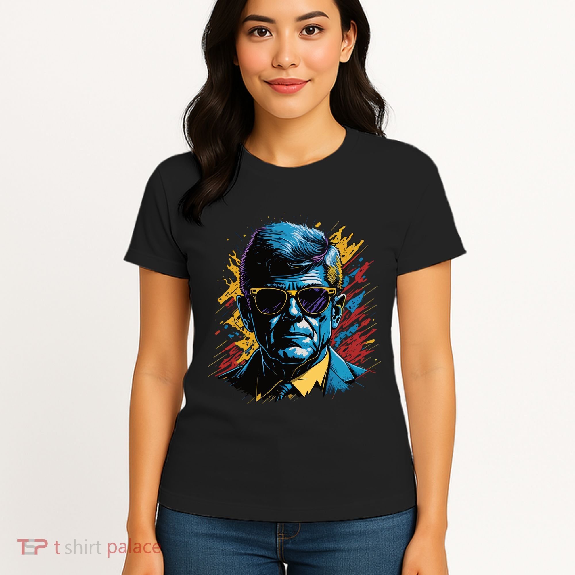 Retro Kennedy Pop 1961 1963 Women's T-Shirt