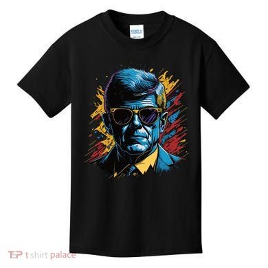 Retro Kennedy Pop 1961 1963 Kids T-Shirt