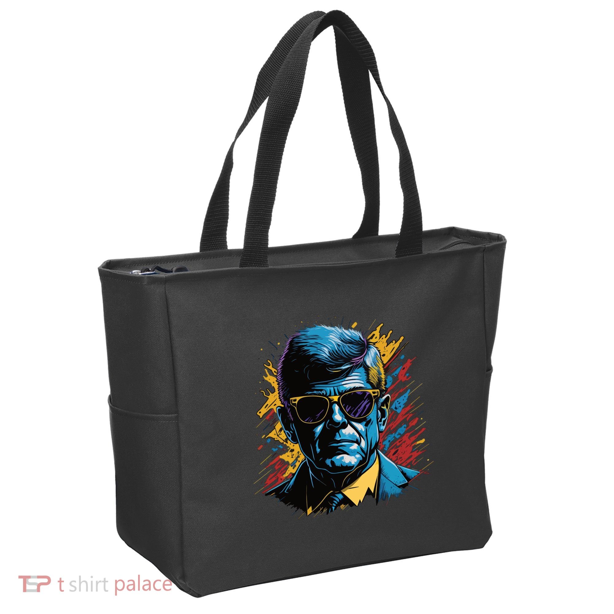 Retro Kennedy Pop 1961 1963 Tote Bag