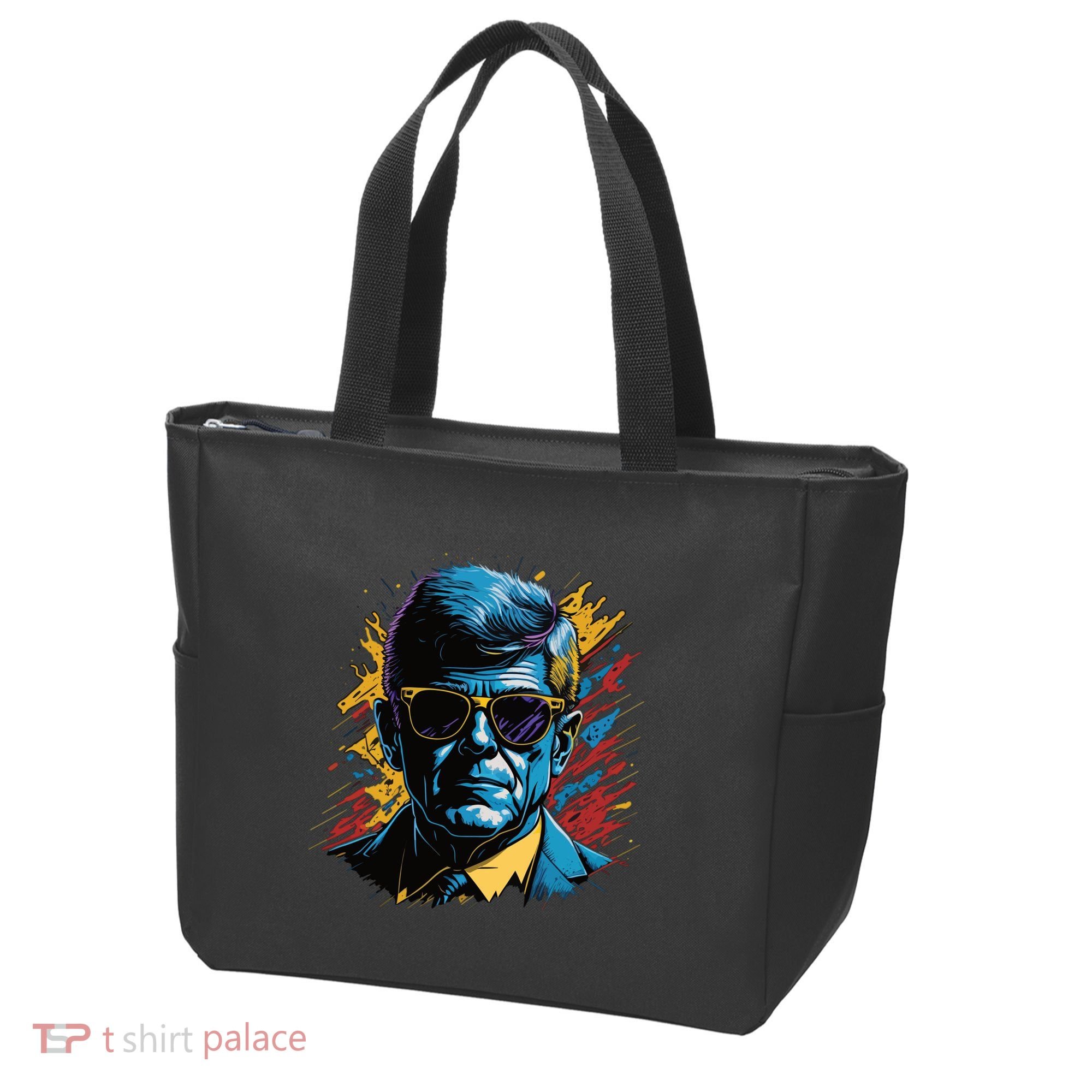 Retro Kennedy Pop 1961 1963 Tote Bag