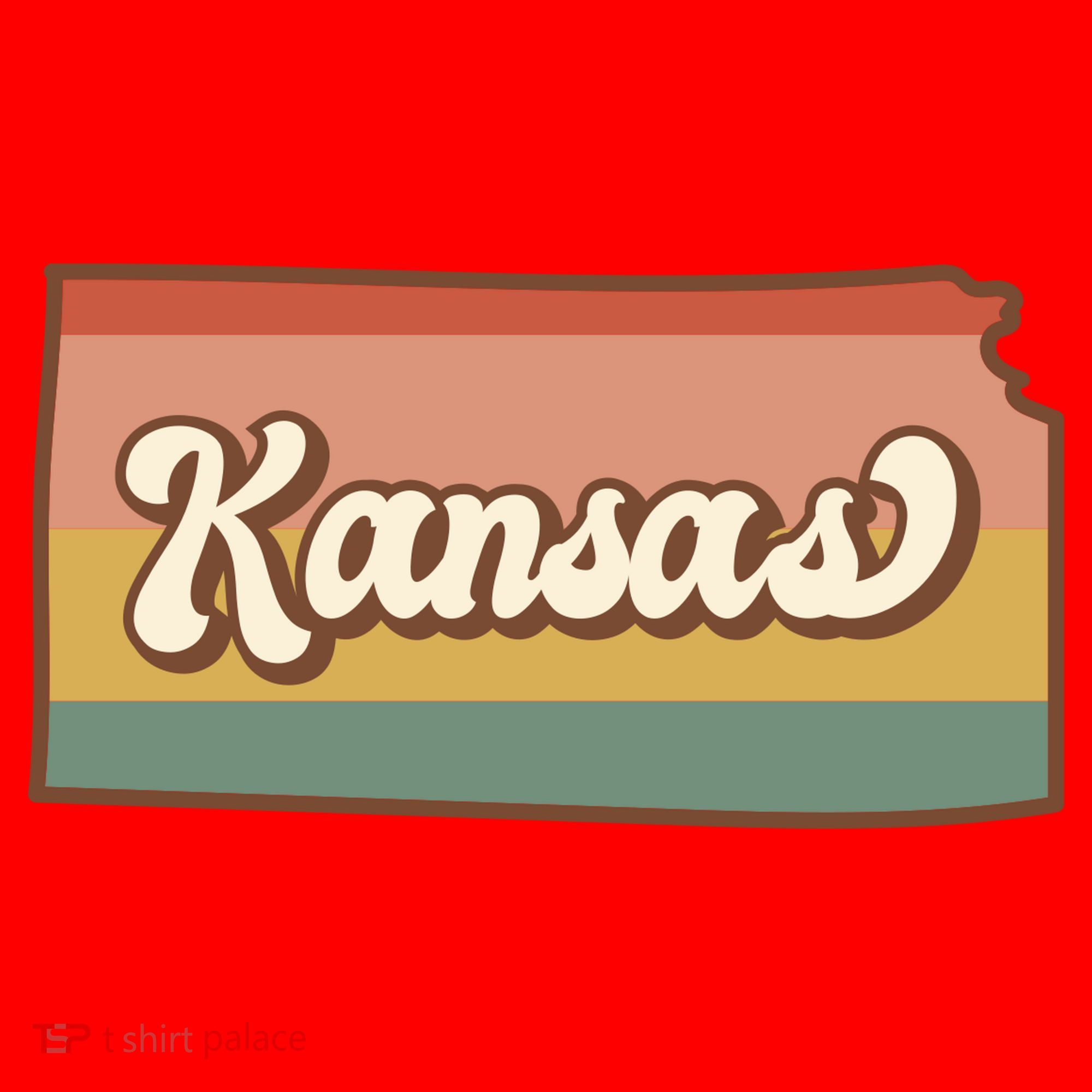 Retro Kansas Santa Hat