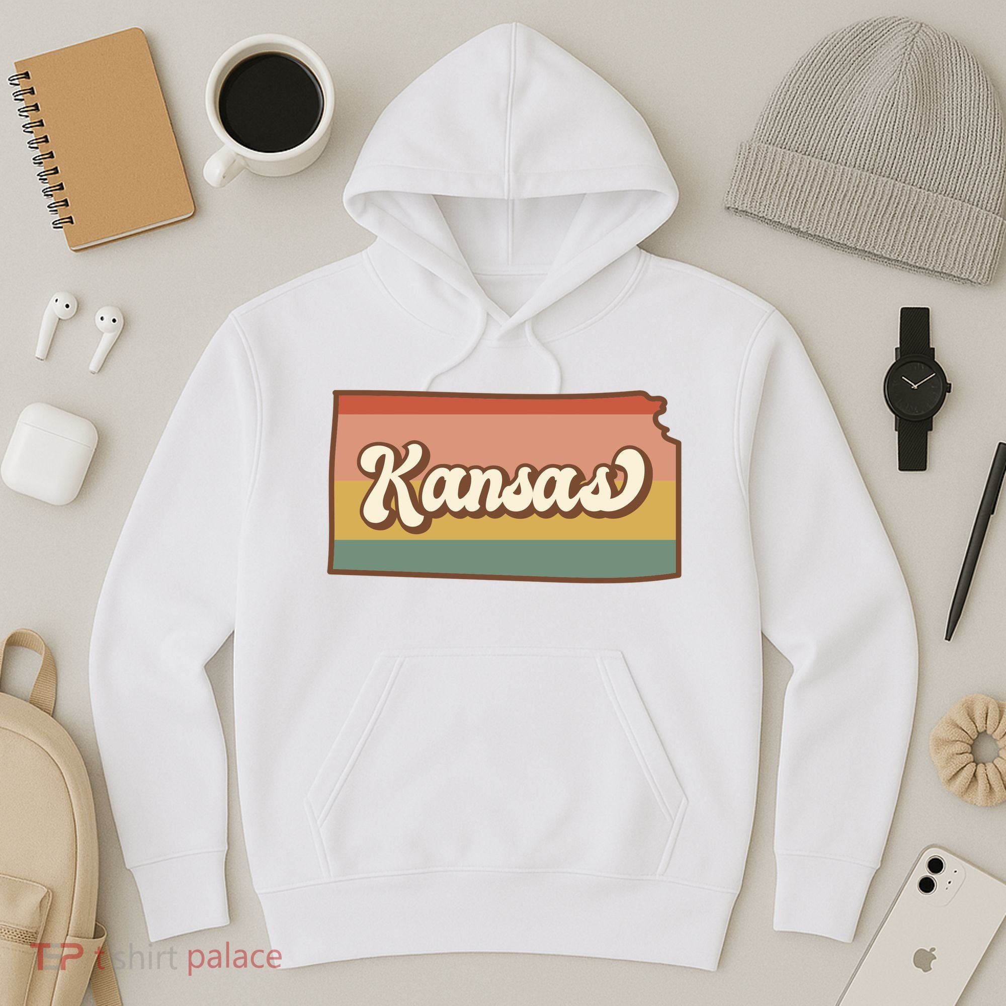 Retro Kansas Hoodie