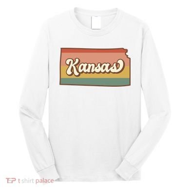 Retro Kansas Long Sleeve Shirt