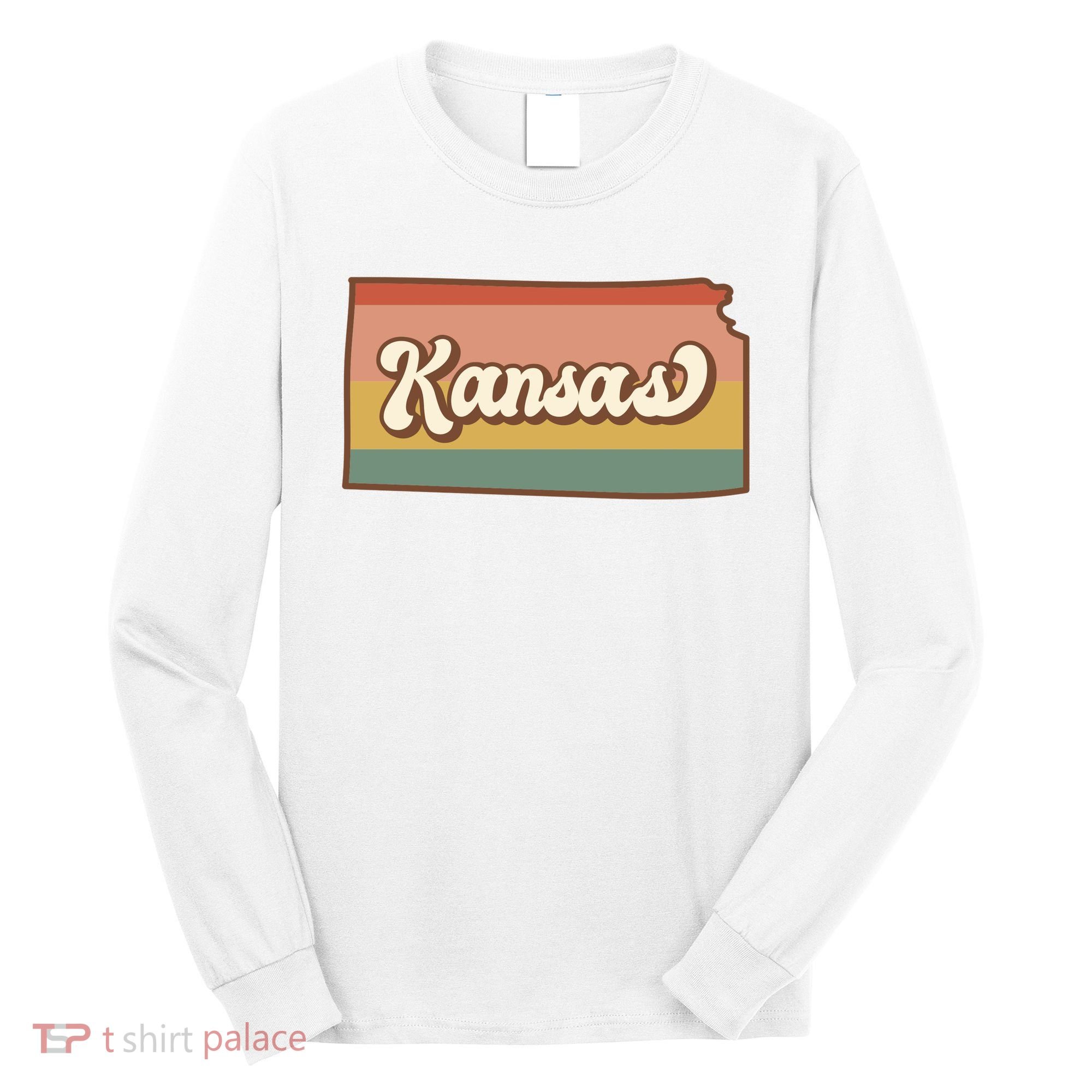 Retro Kansas Long Sleeve Shirt