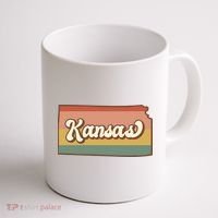 Retro Kansas Coffee Mug thumb 1