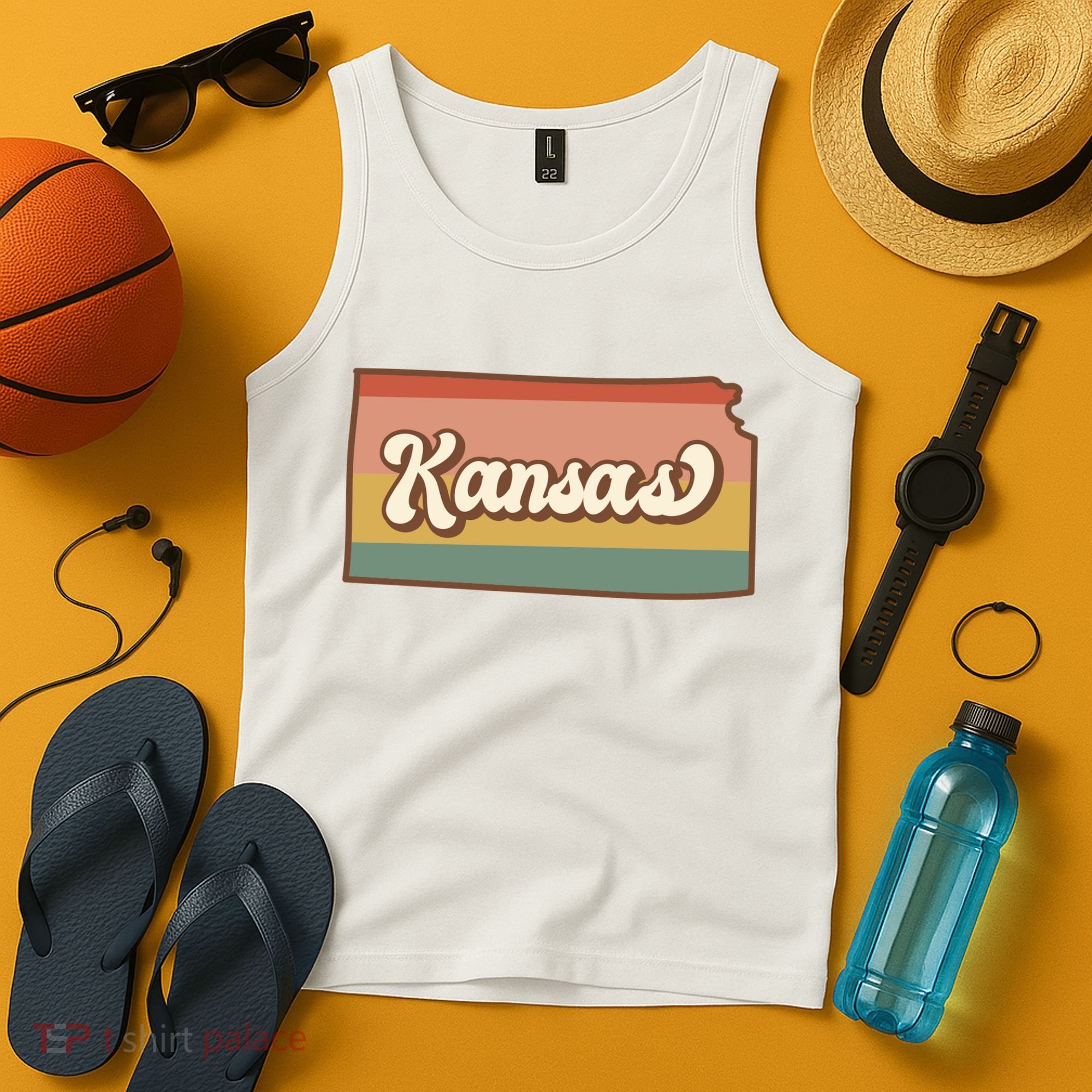 Retro Kansas Tank Top