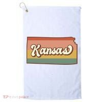 Retro Kansas Golf Towel thumb 0