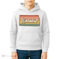 Retro Kansas Kids Hoodie thumb 4