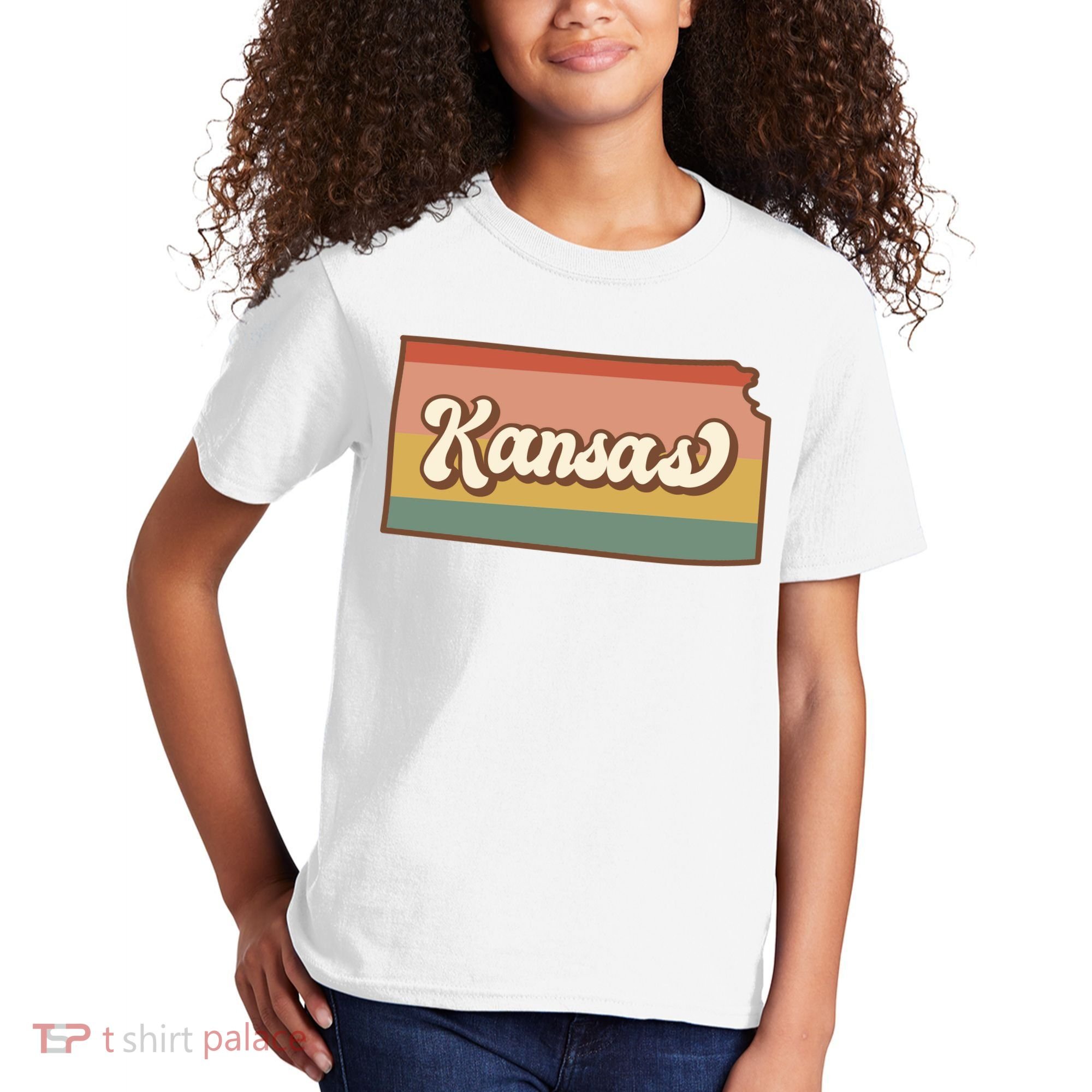 Retro Kansas Kids T-Shirt