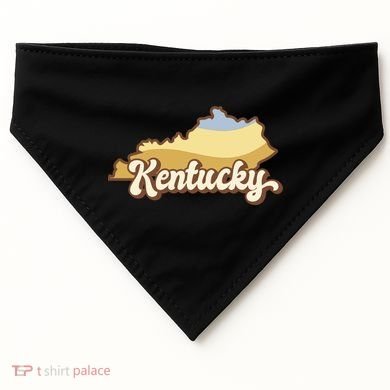 Retro Kentucky USA-Made Doggie Bandana