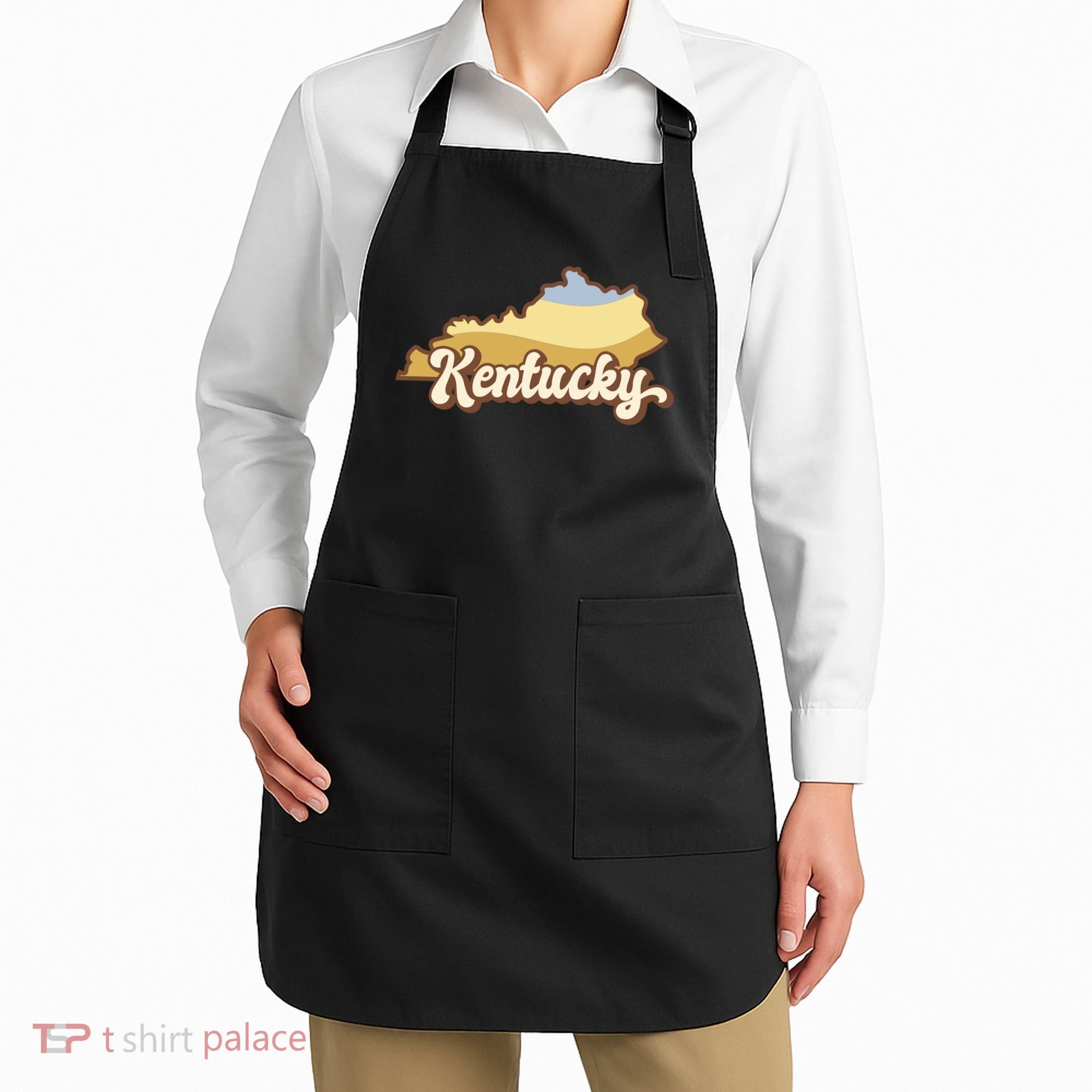 Retro Kentucky Apron