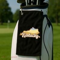 Retro Kentucky Golf Towel thumb 2