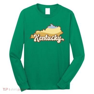 Retro Kentucky Long Sleeve Shirt