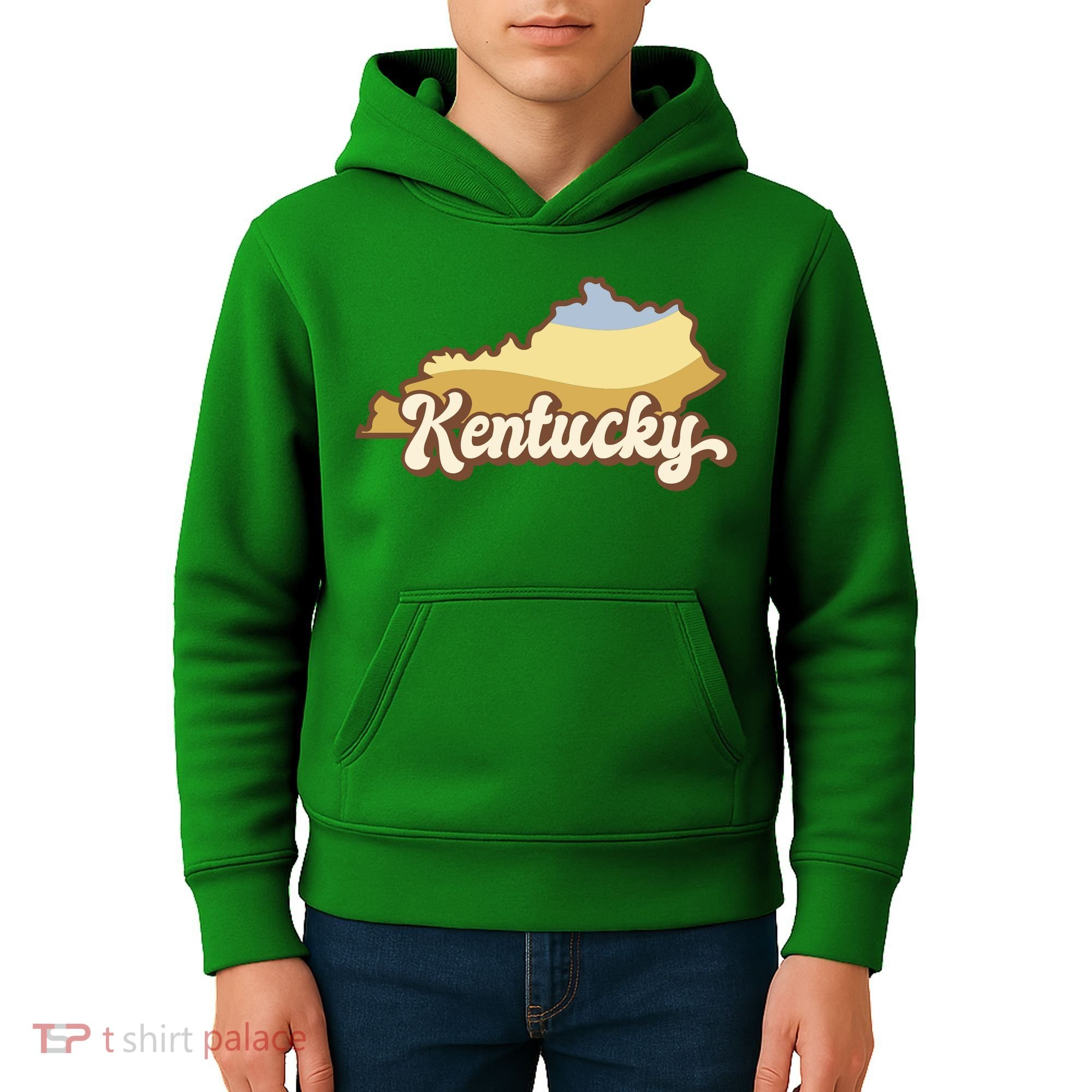 Retro Kentucky Kids Hoodie