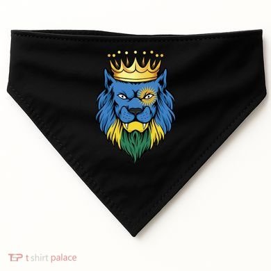 Rwanda King USA-Made Doggie Bandana