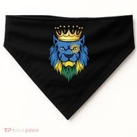 Rwanda King USA-Made Doggie Bandana thumb 0