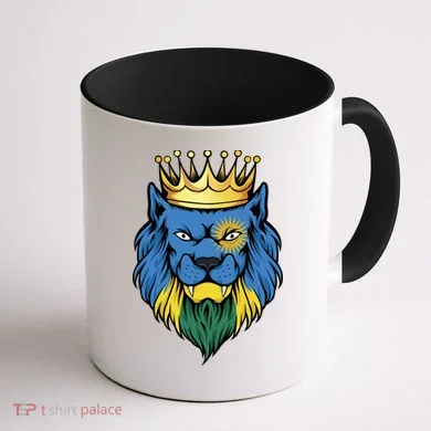 Rwanda King Coffee Mug back