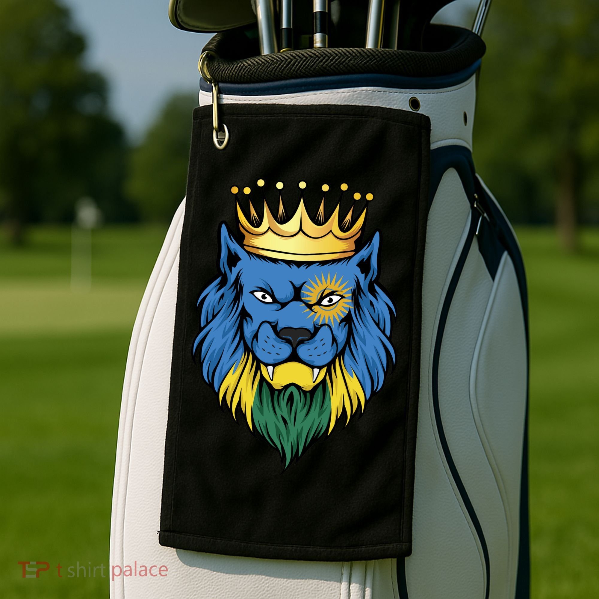 Rwanda King Golf Towel