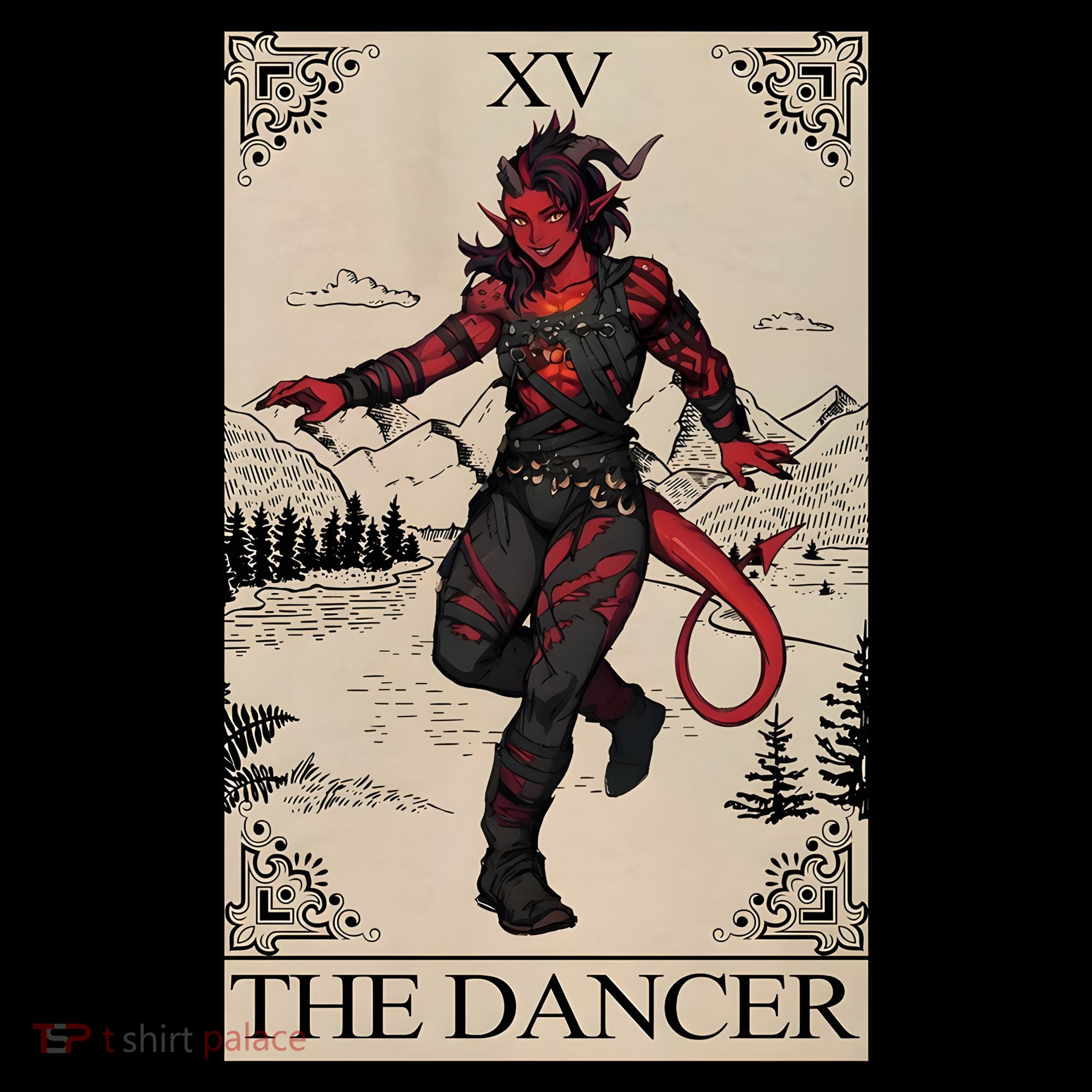 Retro Karlach The Dancer Tarot Card Game Lover Coffee Mug