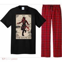 Retro Karlach The Dancer Tarot Card Game Lover Pajama Set thumb 0