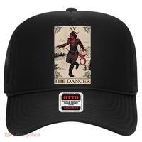 Retro Karlach The Dancer Tarot Card Game Lover Hat thumb 0