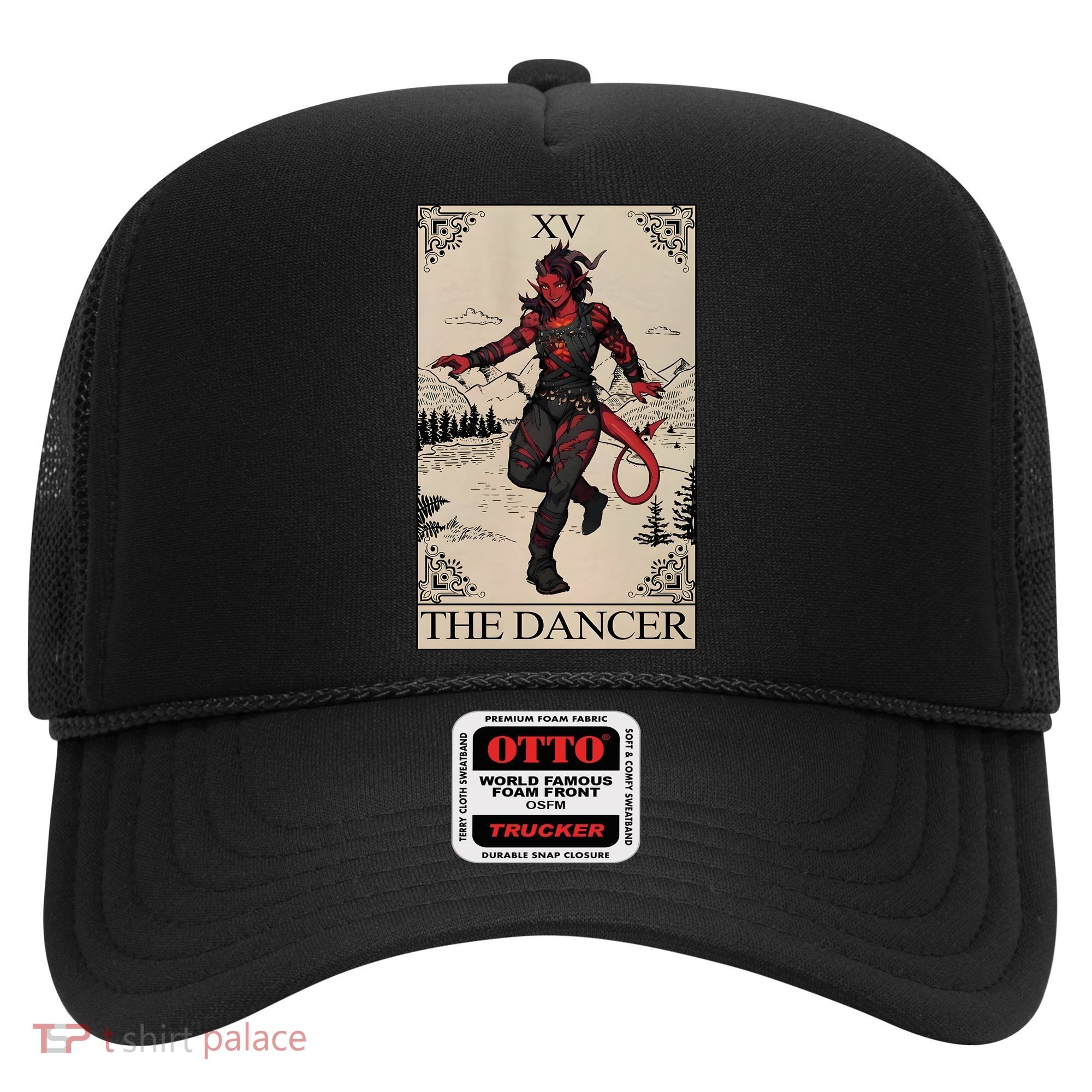 Retro Karlach The Dancer Tarot Card Game Lover Hat