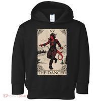 Retro Karlach The Dancer Tarot Card Game Lover Toddler Hoodie thumb 0