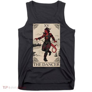 Retro Karlach The Dancer Tarot Card Game Lover Tank Top